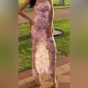 Fashion Nova Tube Top Dress